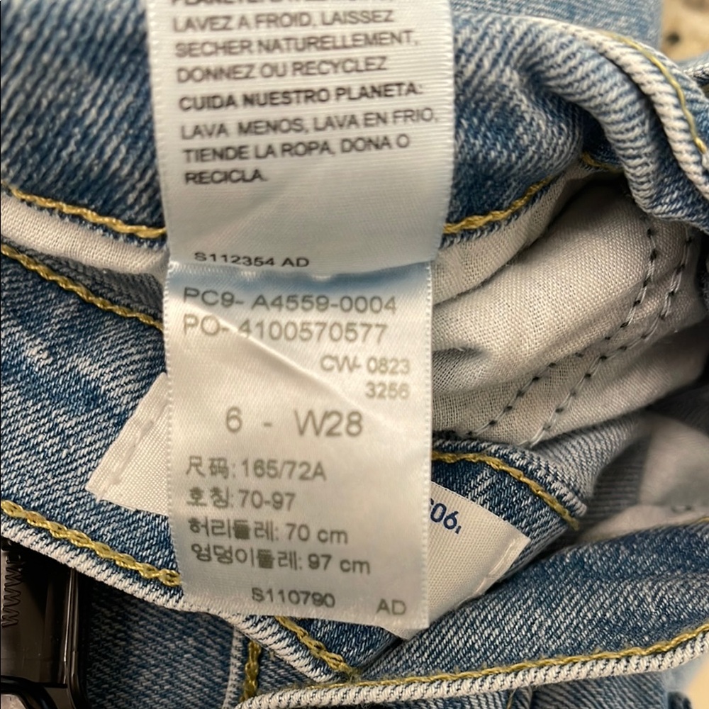 Denizen from Levi's High Rise Women Jeans - Light Blue - Picture 7 of 7